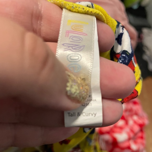 Lula Roe pittbull patriotic leggings tc - Picture 3 of 3